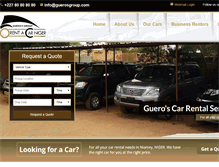 Tablet Screenshot of guerosgroup.com